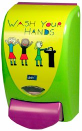 Now wash your hands 1 Litre Dispenser
