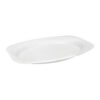 9″x6 White Laminated Oval Plate