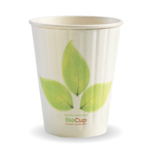 12oz (90mm) Leaf Double Wall BioCup