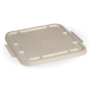 3-Compartment Large Natural Takeaway Base Lid