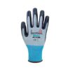 Grey HPPE/Spandex Gloves Black Micro Foam Flex Nitrile Coating