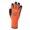 Modina Orange Acrylic Thermal Gloves